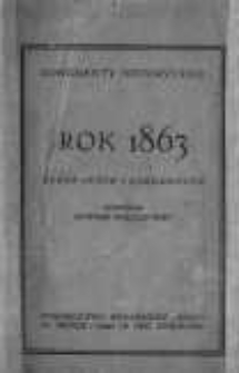 Rok 1863. Wybór aktów i dokumentów