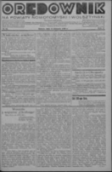 Orędownik na powiaty nowotomyski i wolsztyński 1936.08.15 R.17 Nr92