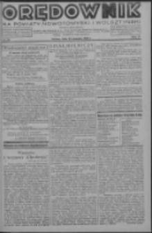 Orędownik na powiaty nowotomyski i wolsztyński 1936.08.29 R.17 Nr98