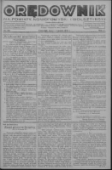 Orędownik na powiaty nowotomyski i wolsztyński 1936.09.03 R.17 Nr100
