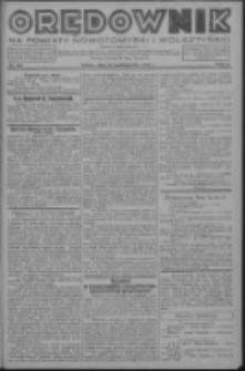 Orędownik na powiaty nowotomyski i wolsztyński 1936.10.10 R.17 Nr116
