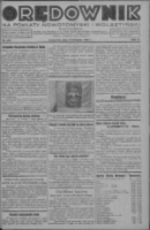 Orędownik na powiaty nowotomyski i wolsztyński 1936.11.05 R.17 Nr127