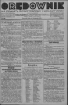 Orędownik na powiaty nowotomyski i wolsztyński 1936.11.12 R.17 Nr130
