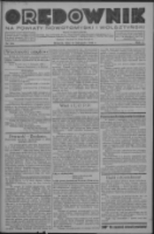 Orędownik na powiaty nowotomyski i wolsztyński 1936.11.17 R.17 Nr132