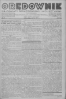 Orędownik na powiaty nowotomyski i wolsztyński 1937.02.06 R.18 Nr13