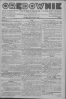 Orędownik na powiaty nowotomyski i wolsztyński 1937.02.25 R.18 Nr21