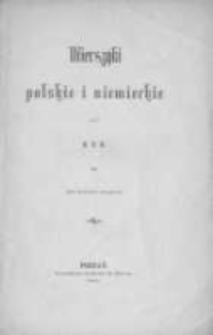 Wierszyki polskie i niemieckie