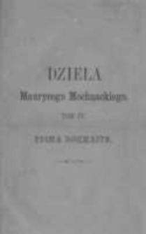 Maurycego Mochnackiego pisma rozmaite. Oddział porewolucyjny