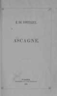 Ascagne, conte en vers