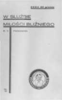 W Służbie Miłości Bliźniego. 1932 R.2 nr10