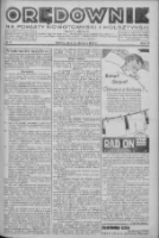 Orędownik na powiaty nowotomyski i wolsztyński 1938.01.22 R.19 Nr9