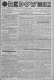 Orędownik na powiaty nowotomyski i wolsztyński 1938.03.03 R.19 Nr25