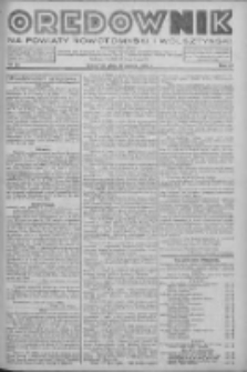 Orędownik na powiaty nowotomyski i wolsztyński 1938.03.24 R.19 Nr34