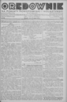 Orędownik na powiaty nowotomyski i wolsztyński 1938.05.17 R.19 Nr56