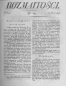 Rozmaitości. Pismo Dodatkowe do Gazety Lwowskiej. 1823 R.3 nr19