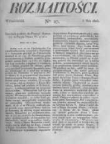 Rozmaitości. Pismo Dodatkowe do Gazety Lwowskiej. 1823 R.3 nr27
