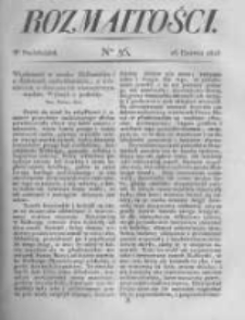 Rozmaitości. Pismo Dodatkowe do Gazety Lwowskiej. 1823 R.3 nr36
