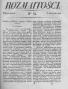 Rozmaitości. Pismo Dodatkowe do Gazety Lwowskiej. 1823 R.3 nr64