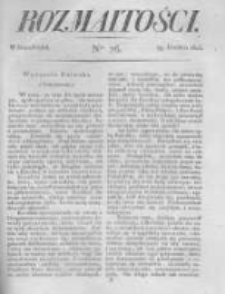 Rozmaitości. Pismo Dodatkowe do Gazety Lwowskiej. 1823 R.3 nr76