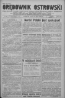 Orędownik Ostrowski: pismo na powiat ostrowski i miasto Ostrów, Odolanów, Mikstat, Sulmierzyce, Raszków i Skalmierzyce 1939.07.12 R.88 Nr83