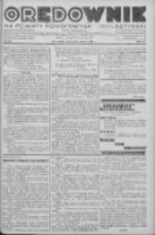 Orędownik na powiaty nowotomyski i wolsztyński 1938.06.16 R.19 Nr68