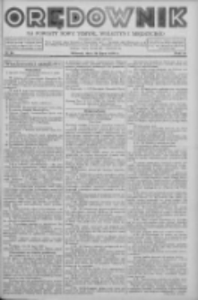 Orędownik na powiaty Nowy Tomyśl, Wolsztyn i Międzych&oacute;d 1938.07.26 R.19 Nr84