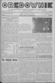 Orędownik na powiaty Nowy Tomyśl, Wolsztyn i Międzych&oacute;d 1938.08.11 R.19 Nr91