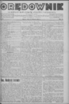 Orędownik na powiaty Nowy Tomyśl, Wolsztyn i Międzych&oacute;d 1938.08.13 R.19 Nr92