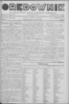 Orędownik na powiaty Nowy Tomyśl, Wolsztyn i Międzych&oacute;d 1938.09.01 R.19 Nr99