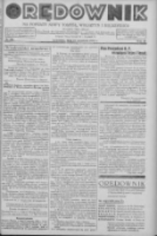 Orędownik na powiaty Nowy Tomyśl, Wolsztyn i Międzych&oacute;d 1938.09.15 R.19 Nr105