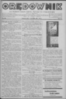 Orędownik na powiaty Nowy Tomyśl, Wolsztyn i Międzych&oacute;d 1938.10.15 R.19 Nr118