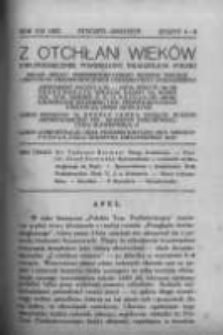 Z Otchłani Wiek&oacute;w. 1933 R.8 z.1-2