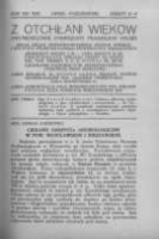 Z Otchłani Wiek&oacute;w. 1933 R.8 z.4-5