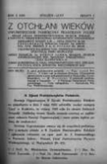 Z Otchłani Wiek&oacute;w. 1935 R.10 z.1