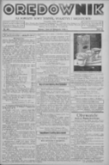 Orędownik na powiaty Nowy Tomyśl, Wolsztyn i Międzych&oacute;d 1938.11.19 R.19 Nr131