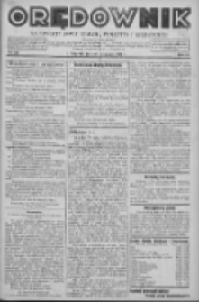 Orędownik na powiaty Nowy Tomyśl, Wolsztyn i Międzych&oacute;d 1938. 11.29 R.19 Nr135