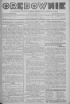 Orędownik na powiaty Nowy Tomyśl, Wolsztyn i Międzych&oacute;d 1939.03.09 R.20 Nr28