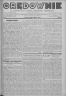 Orędownik na powiaty Nowy Tomyśl, Wolsztyn i Międzych&oacute;d 1939.03.16 R.20 Nr31