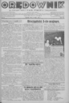 Orędownik na powiaty Nowy Tomyśl, Wolsztyn i Międzych&oacute;d 1939.05.06 R.20 Nr51
