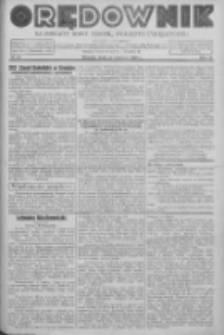 Orędownik na powiaty Nowy Tomyśl, Wolsztyn i Międzych&oacute;d 1939.06.13 R.20 Nr64