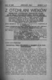 Z Otchłani Wiek&oacute;w. 1936 R.11 z.4-5