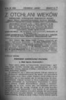 Z Otchłani Wiek&oacute;w. 1936 R.11 z.6-7