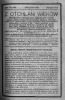 Z Otchłani Wiek&oacute;w. 1937 R.12 z.4-5