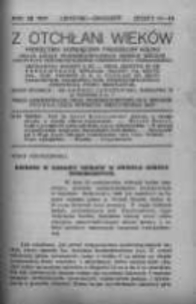 Z Otchłani Wieków. 1937 R.12 z.11-12