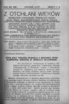 Z Otchłani Wiek&oacute;w. 1938 R.13 z.1-2