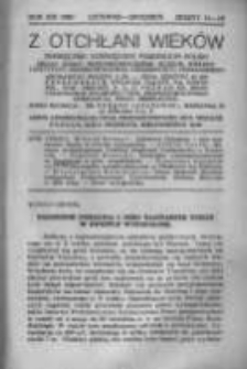 Z Otchłani Wiek&oacute;w. 1938 R.13 z.11-12