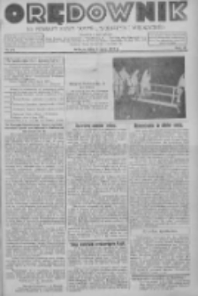 Orędownik na powiaty Nowy Tomyśl, Wolsztyn i Międzych&oacute;d 1939.07.08 R.20 Nr74