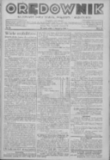 Orędownik na powiaty Nowy Tomyśl, Wolsztyn i Międzych&oacute;d 1939.08.01 R.20 Nr84