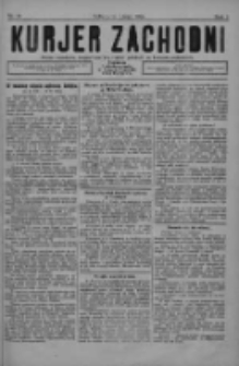 Kurjer Zachodni: pismo narodowe, bezpartyjne dla rodzin polskich na kresach zachodnich 1926.02.13 R.2 Nr13