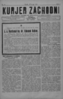 Kurjer Zachodni: pismo narodowe, bezpartyjne dla rodzin polskich na kresach zachodnich 1926.02.17 R.2 Nr14